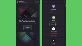 Spotify 재생 목록을 Apple Music으로 전송하는 방법 — 연결