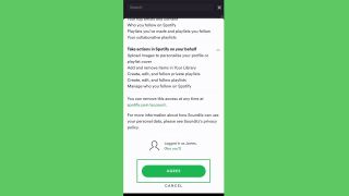 Spotify 재생 목록을 Apple Music으로 전송하는 방법 — '동의'를 탭하세요.
