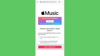 Spotify 재생 목록을 Apple Music으로 전송하는 방법 — Apple Music에 로그인