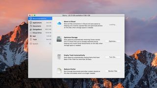 macOS Sierra에서 스토리지를 관리하는 방법