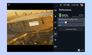 Steam Deck 성능 오버레이