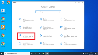 Windows 10에서 암호를 변경하는 방법 - 계정 선택