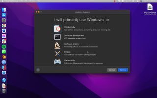 macOS Monterey 스크린샷에서 Windows 11을 실행하는 방법