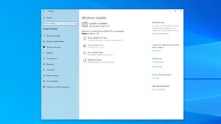 Windows 업데이트를 사용하여 2019년 5월 업데이트 설치