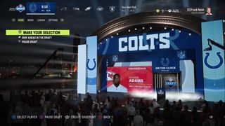 Madden 23 프랜차이즈: Colts는 판타지 드래프트에서 플레이어를 선택합니다.