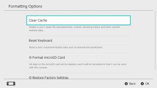 Nintendo Switch에서 캐시를 지우는 방법
