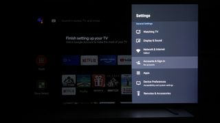 Sony Android TV에서 Google 어시스턴트를 설정하는 방법