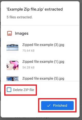 Android에서 Zip 파일을 여는 방법