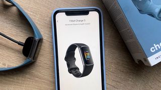 Fitbit Charge 5 설정 프로세스 사진