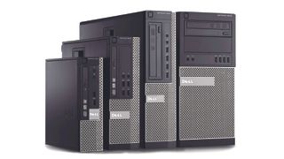 Dell의 Optiplex 제품군 – 다양한 크기의 각 시스템은 모델 번호가 동일하므로 구매할 때 주의하십시오.