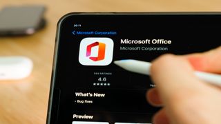 Google Play 스토어의 Microsoft Office를 보여주는 이미지