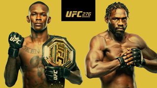 UFC 276 아데산야 vs 캐노니어 포스터