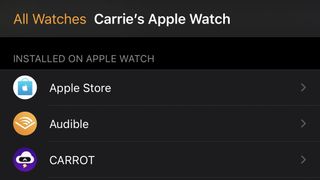 Apple Watch에서 여유 공간을 확보하는 방법에 대한 지침