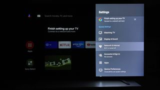 Sony Android TV 설정 방법