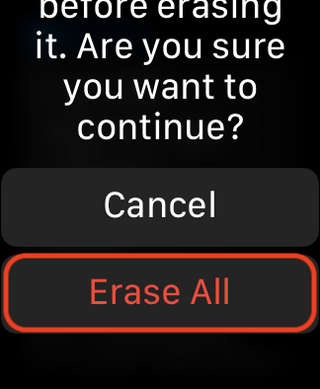 Apple Watch에서 모든 데이터를 지우는 방법 - 모두 지우기