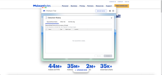 Malwarebytes 격리 목록