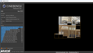 Cinebench는 프로세서 벤치마킹을 위한 좋은 도구입니다(이미지 제공: TechRadar).