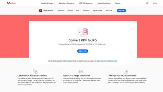 PDF 파일을 JPG 파일로 변환하는 방법 - Adobe의 변환 사이트를 방문하십시오.