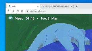 Google Meet 열기