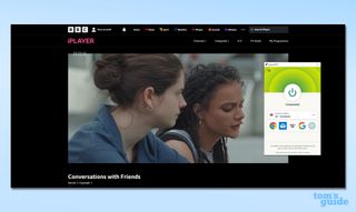 ExpressVPN의 BBC iPlayer 차단 해제 스크린샷