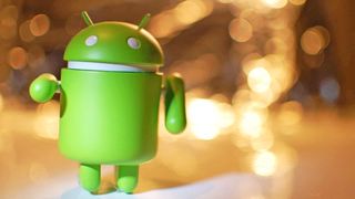 작은 Android 조각상