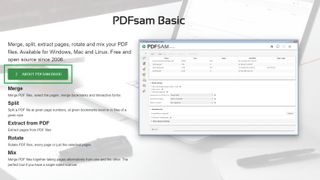 PDF 파일 결합 방법 1단계: PDFsam 웹사이트에서 PDFsam Basic 다운로드