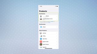 Genius Bar 예약 방법을 보여주는 iOS 15 Apple 지원 앱