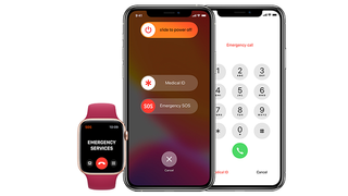 Apple Watch 및 휴대폰에 표시되는 Apple Medical ID