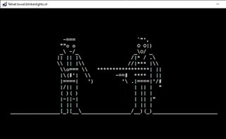 ASCII로 스타워즈 보는 방법 - 한방 먼저