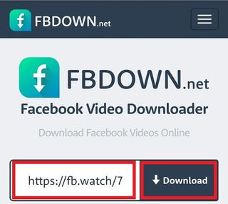 모바일에서 Facebook 비디오를 다운로드하는 방법 - fbdown