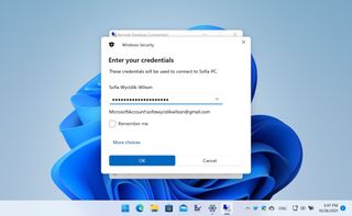 Windows 11 스크린샷에서 원격 데스크톱을 사용하는 방법