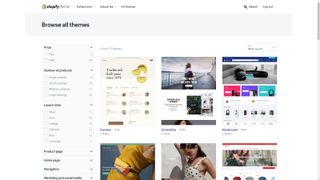 Shopify의 테마 스토어