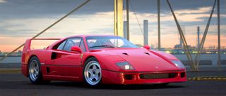 Gran Turismo 7의 Scapes 사진 모드에서 표시되는 Ferrari F40