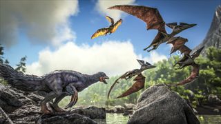 Ark: Survival Evolved 치트: 여러 테러돈이 하늘을 날다