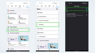 Android에서 Facebook 다크 모드를 켜는 방법