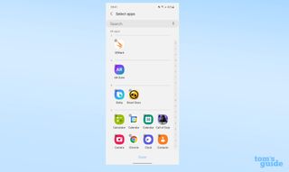 Android에서 앱을 숨기는 방법 - Samsung 앱 선택