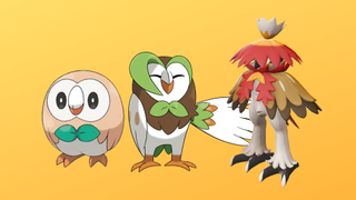 Pokemon Legends Arceus에서 Rowlet의 세 가지 진화