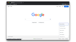 Google의 라이트 모드 Chrome