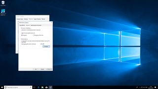 Windows 10 데스크톱 화면