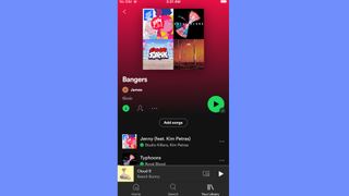 iOS 2단계의 Spotify에서 노래를 다운로드하는 방법: 라이브러리에서 다운로드한 노래 재생