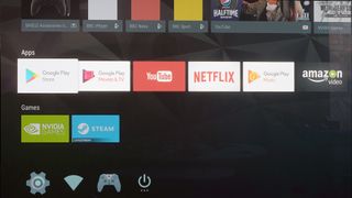 Android TV의 Google Play 스토어 앱 스크린샷