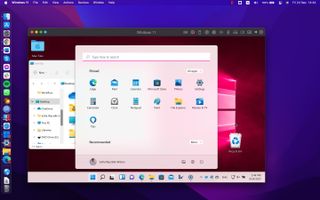 macOS Monterey 스크린샷에서 Windows 11을 실행하는 방법