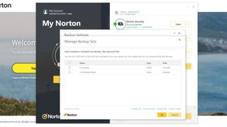 Norton Cloud Backup 사용 방법: 구성 매개변수 - 백업 대상 2부