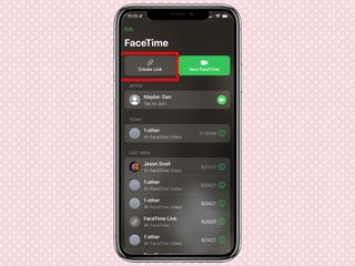 iOS 15에서 웹 링크로 FaceTime 통화를 예약하는 방법