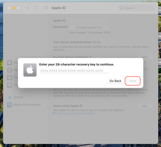 Mac에서 Apple ID 복구 키를 설정하는 방법