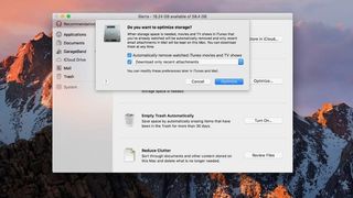 macOS Sierra에서 스토리지를 관리하는 방법