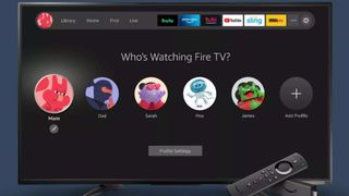 Fire TV 프로필을 추가하는 방법