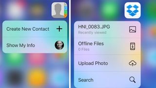 iPhone 6s 3D Touch: 시간을 절약해 주는 홈 화면 바로가기 25개