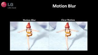 모션 블러.  이미지 크레디트: LG