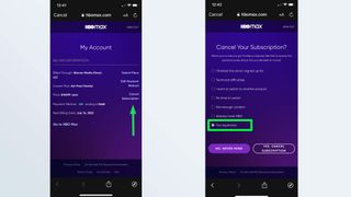 모바일에서 HBO Max를 취소하는 방법: 5단계 및 6단계